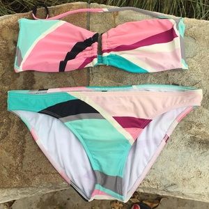Pastel brights bikini
